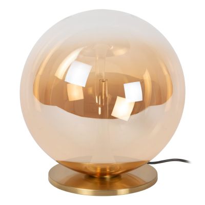 Lucide GISELA - Table lamp - Ø 30 cm - LED Dim. - 1x12W 2500K - Amber - Premium